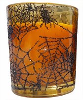 Arti Casa Kaars Halloween Glas 6 Cm Oranje