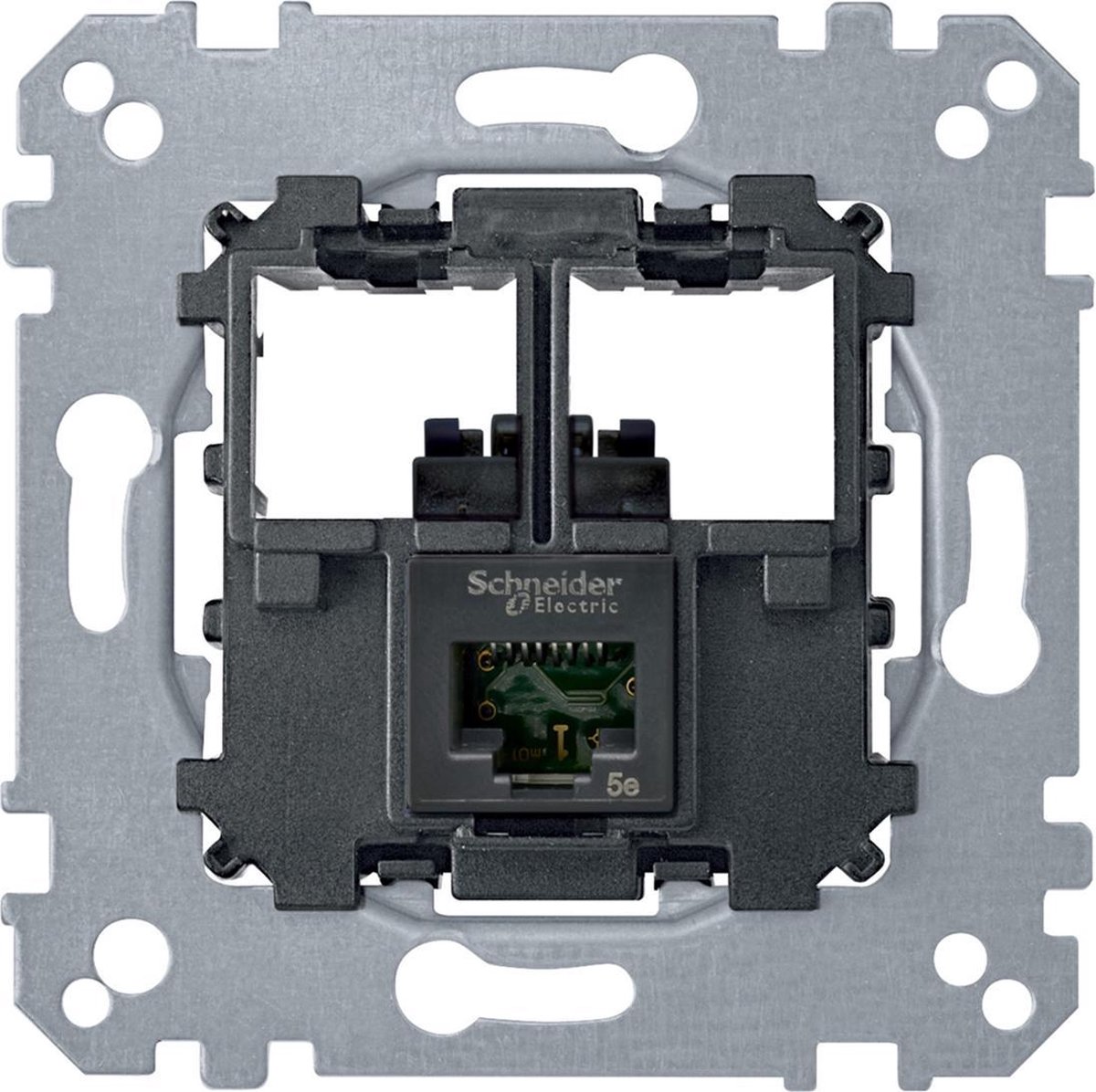 Sokkel - RJ45 Actassi CAT6 UTP 1V - Merten - Schneider Electric - MTN4576-0001