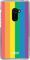 Xiaomi Mi Mix 2 Hoesje Transparant TPU Case - #LGBT #ffffff