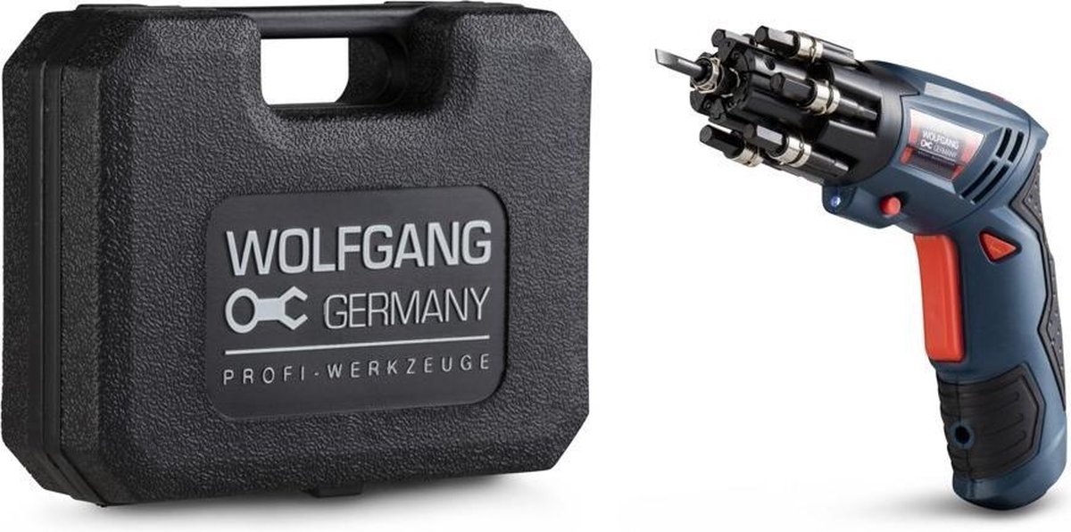 Wolfgang Tools - Schroefmachine - 3.6 V - LI-ION - Multifunctioneel |  bol.com