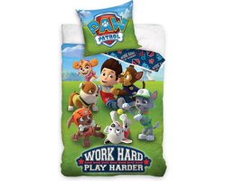 Nickelodeon Paw Patrol Housse de Couette 140 X 200 Cm Katoen