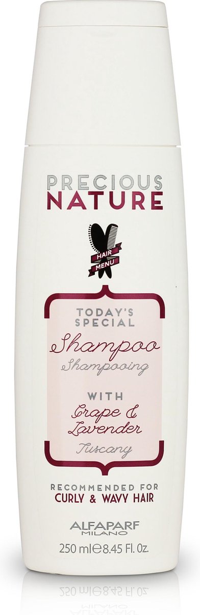 Shampoo Precious Nature Curly & Wavy Hair Alfaparf Milano (250 ml)