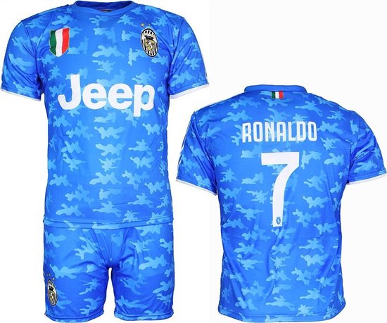 Montgomery Onaangeroerd cascade Juventus Replica Ronaldo Alternatief 3e Tenue Voetbal T-shirt + Broek Set |  bol.com
