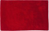 Lucy's Living Luxe badmat DOXU Red exclusive – 50 x 80 cm – rood - limoen - printje - badkamer mat - badmatten - badtextiel - wonen – accessoires - exclusief