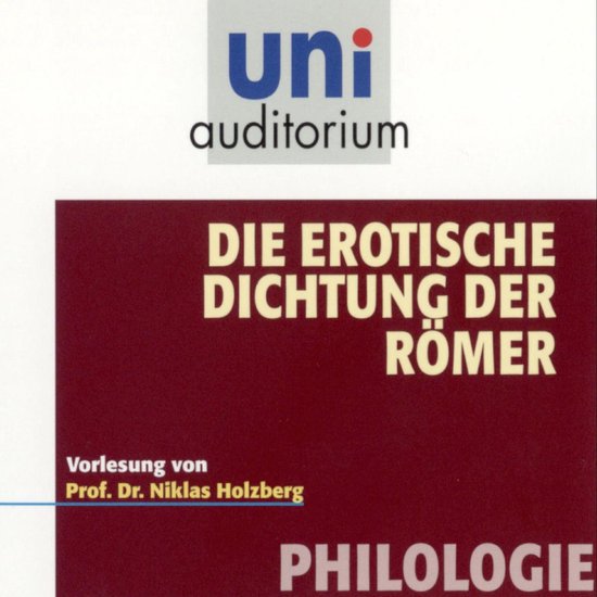 Die erotische Dichtung der Römer - cover