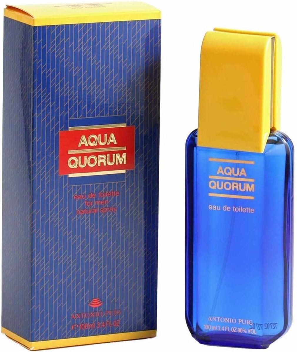 AQUA QUORUM by Antonio Puig 100 ml - Eau De Toilette Spray