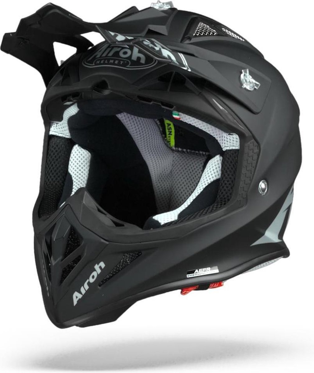 Airoh Aviator ACE Color Black Matt Motocross Helmet L | bol.com