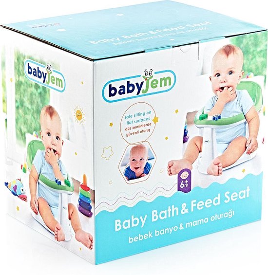 Baby Badring-Baby Badzitje-Badstoel-Baby wassen-Baby-Veilig | bol.com