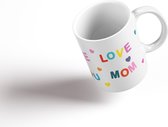 Mok: We love you mom - moederdag cadeau
