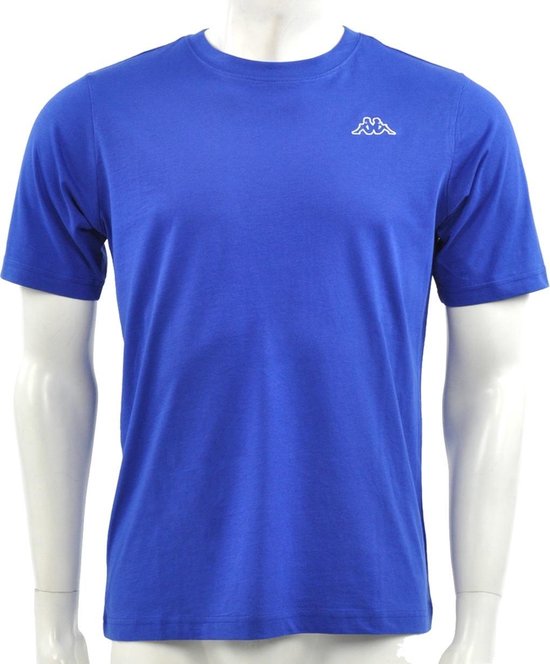Kappa - Logo Cafers - T-shirts - S - Blauw