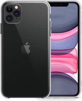 iPhone 11 Pro Max Hoesje Transparant Case Hoes Siliconen Cover