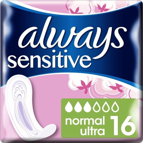 Always Maandverband Sensitive Normal Ultra 16 stuks