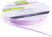 Vaessen Creative • Satijnlint dubbel 3 mm Lila