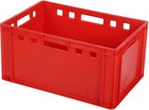 Stapelbak E3 - 600x400xH300mm - rood