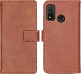 iMoshion Luxe Booktype Huawei P Smart (2020) hoesje - Bruin
