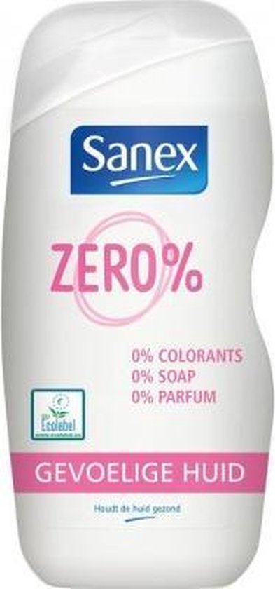 Sanex douchegel zero gevoelige huid 500 ml