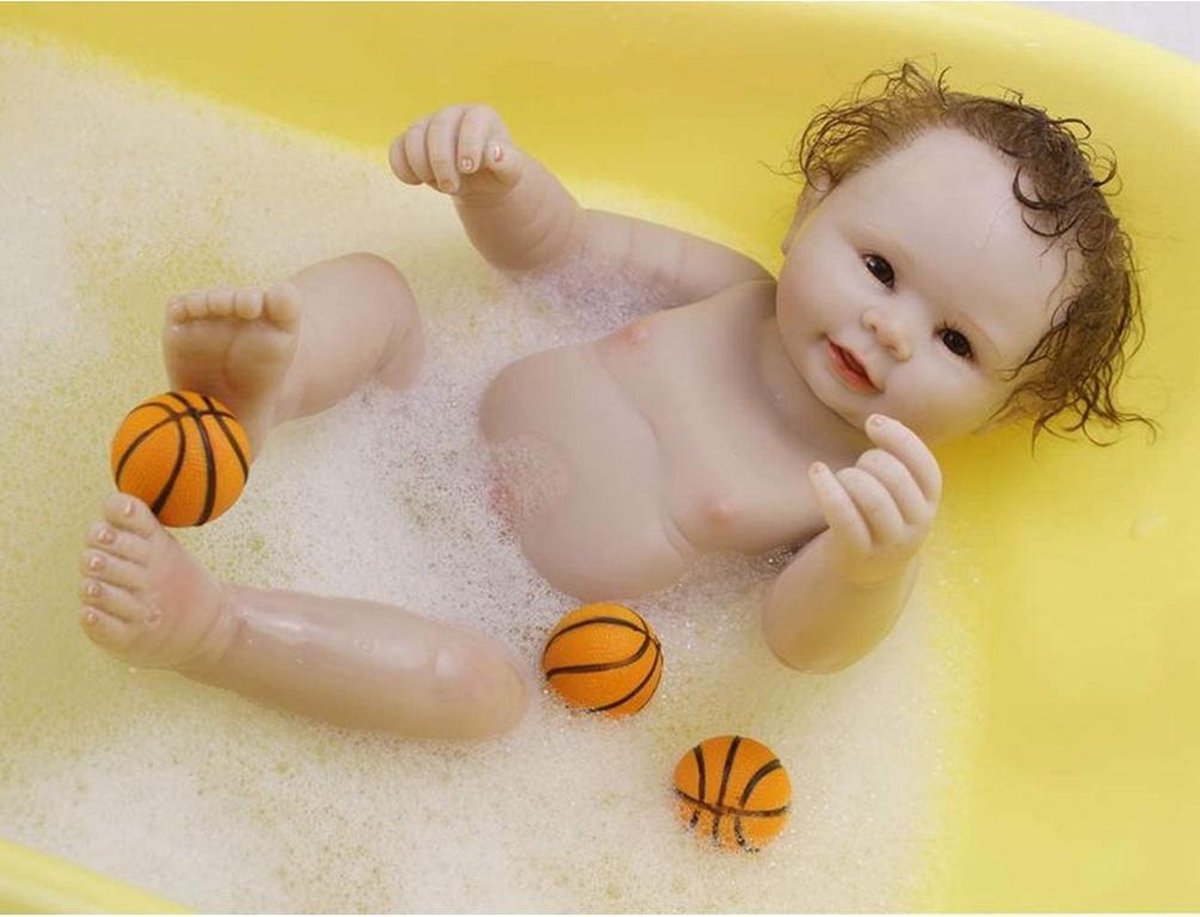 Baymate Babypop Realistische babysimulatiepoppen Volledig Siliconen Vinyl voor...