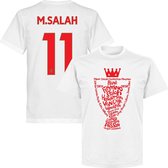 Liverpool Salah Kampioens T-Shirt 2020 - Wit - 3XL