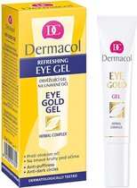 Dermacol - Gold Eye Gel Eye gel against swelling, fatigue and circles under the eyes - 15ml