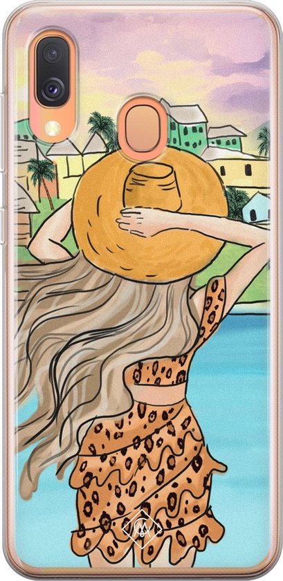 Bol Com Samsung 0 Hoesje Siliconen Sunset Girl Samsung Galaxy 0 Case Multi Tpu