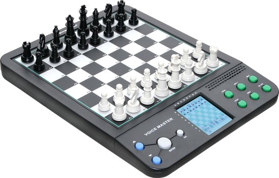 Schaakbord - Schaakcomputer - Schaakspel - 8 in 1 Spel | bol.com