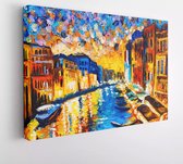 Digitaal schilderen - Venetië, Italië - Moderne kunst Canas - Canvas moderne kunst - 310406681 - 80*60 Horizontal