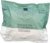 Bol.com ABENA Shampoo Cap met Conditioner - 1 Stuk - Reinigt en Verzorgt Haar en Hoofdhuid - Parfumvrij en Kleurstofvrij - Haren... aanbieding