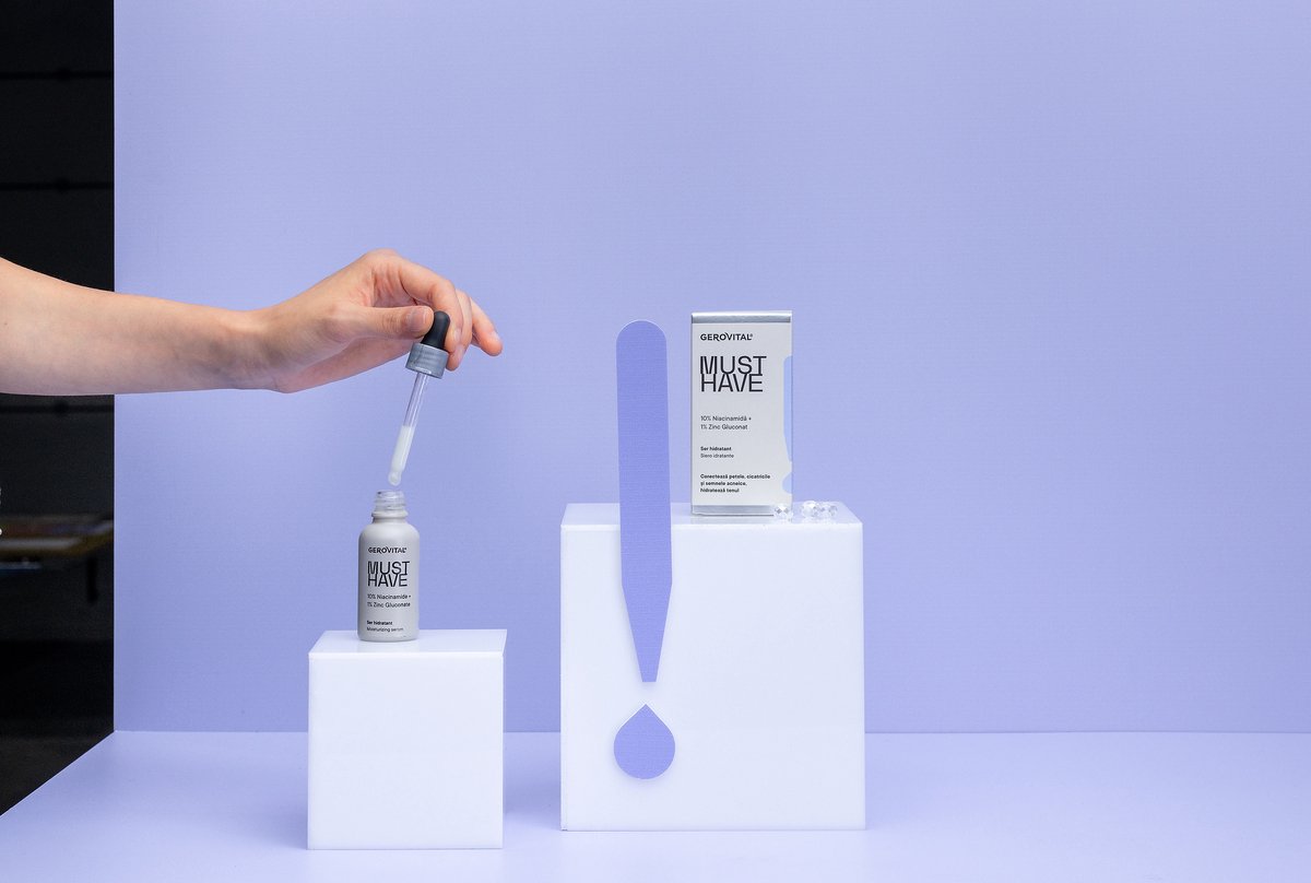 Gerovital Peeling Serum Mit 10% AHA & 1% Vitamin C – Gegen Unreinheiten, Für Strahlende Haut