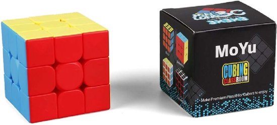 Speed Cube - MoYu Cube - Magic Cube - Speed Cube Breinbreker 3x3 - Speed Cube Cadeautip