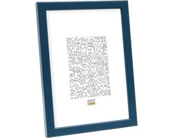 Deknudt Frames fotolijst - blauw - smal - S41JL6 - foto 21x29,7 (A4)