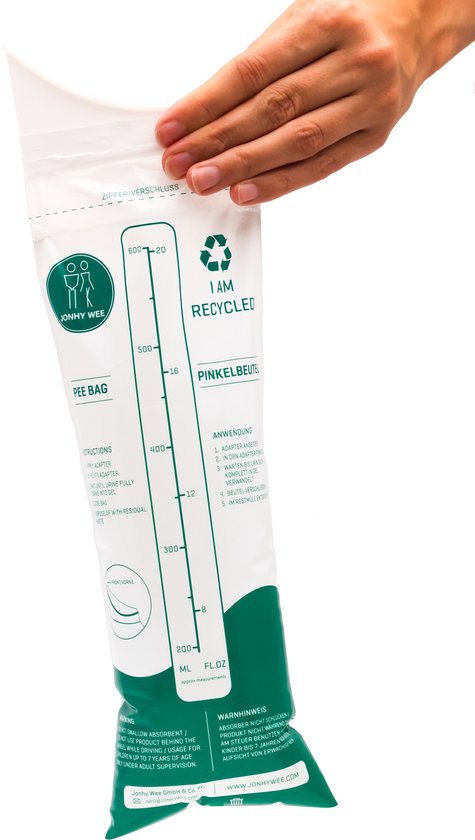 Jonhy Wee Noodtoilet, 3 stuks