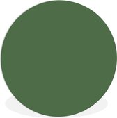 WallCircle - Wall Circle - Wall Circle Indoor - Design - Abstrait - Vert - 90x90 cm - Décoration murale - Peintures Ronds