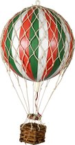 Authentic Models - Luchtballon Floating The Skies - Luchtballon decoratie - Kinderkamer decoratie - Tricolore - Ø 8,5cm