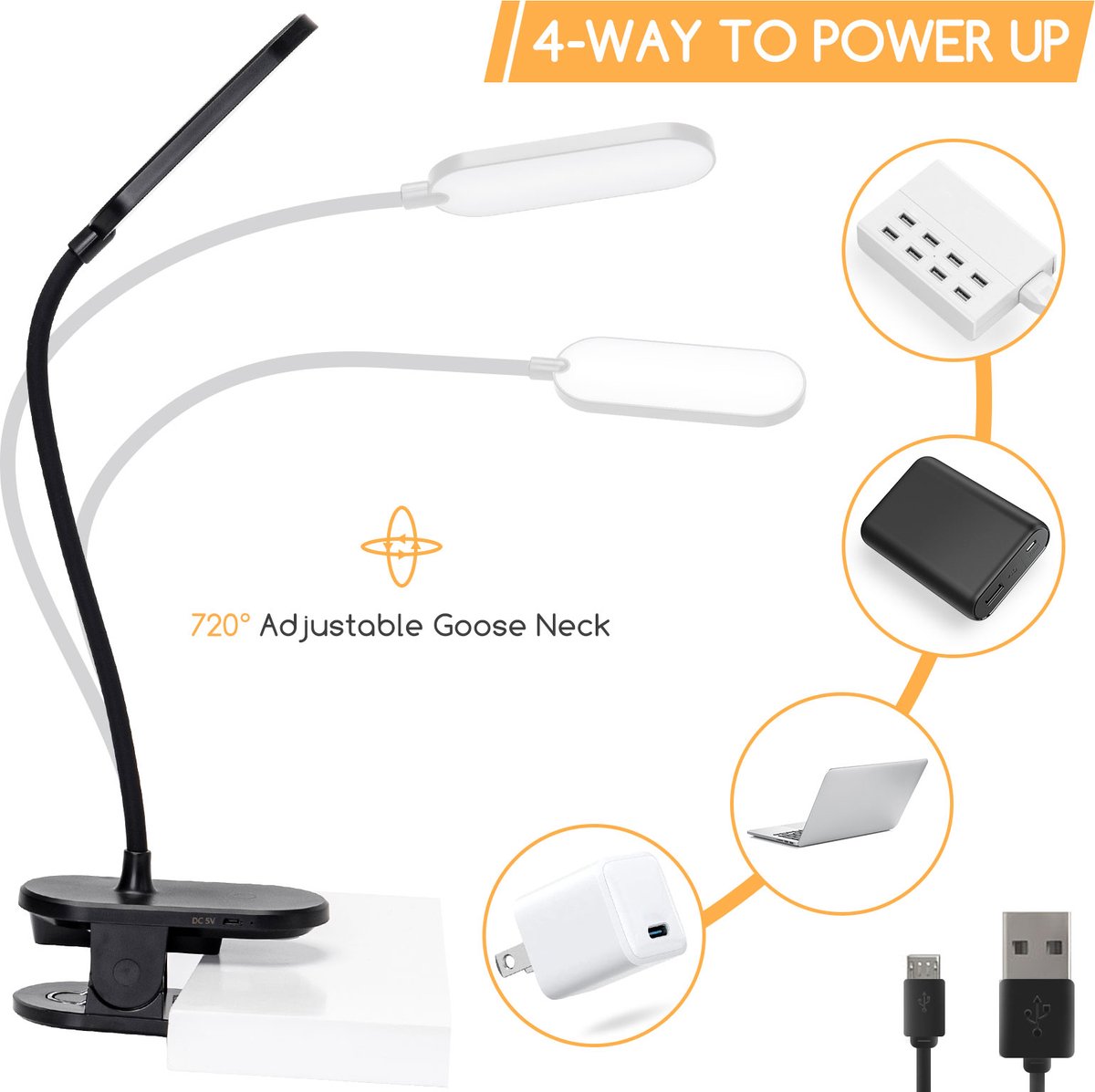 Aigostar LED Bureaulamp - Dimbaar thumbnail 5