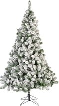 Kunst kerstboom Imperial pine - 980 tips - met sneeuw - 240 cm