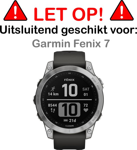 LET OP! Uitsluitend geschikt voor Garmin Fenix 7 smartwatch.