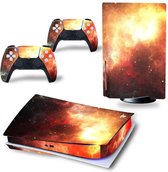 Gadgetpoint | Gaming Console & Controller(s) Stickers | Bescherming Skin | Grip Case | Accessoires geschikt voor Playstation 5 - PS5 | Vuur