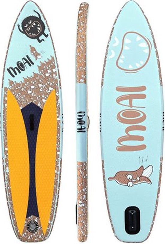 MOAI 8'2 Kids SUP Board - 244Ccm lang - compleet pakket