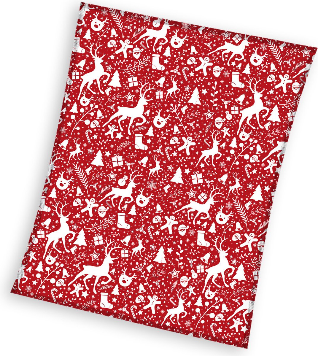 Kerst Fleeceplaid - 150 x 200 cm - Polyester