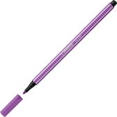 STABILO Pen 68 - Premium Viltstift - Vergrijsd Violet - Doos 10 stuks
