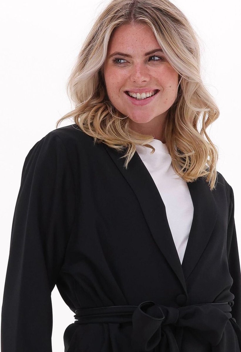 10days Belt Wrap Blazer Blazers Dames - Zwart - Maat M