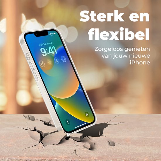 Convient pour Apple Iphone 14 Plus - Housse souple - Fourrure - Design - Animaux - Coque de téléphone en Siliconen