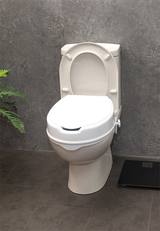 Aidapt toiletverhoger - 10 cm hoog - met deksel