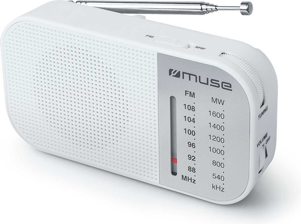 Radio Muse M-025 Rw White