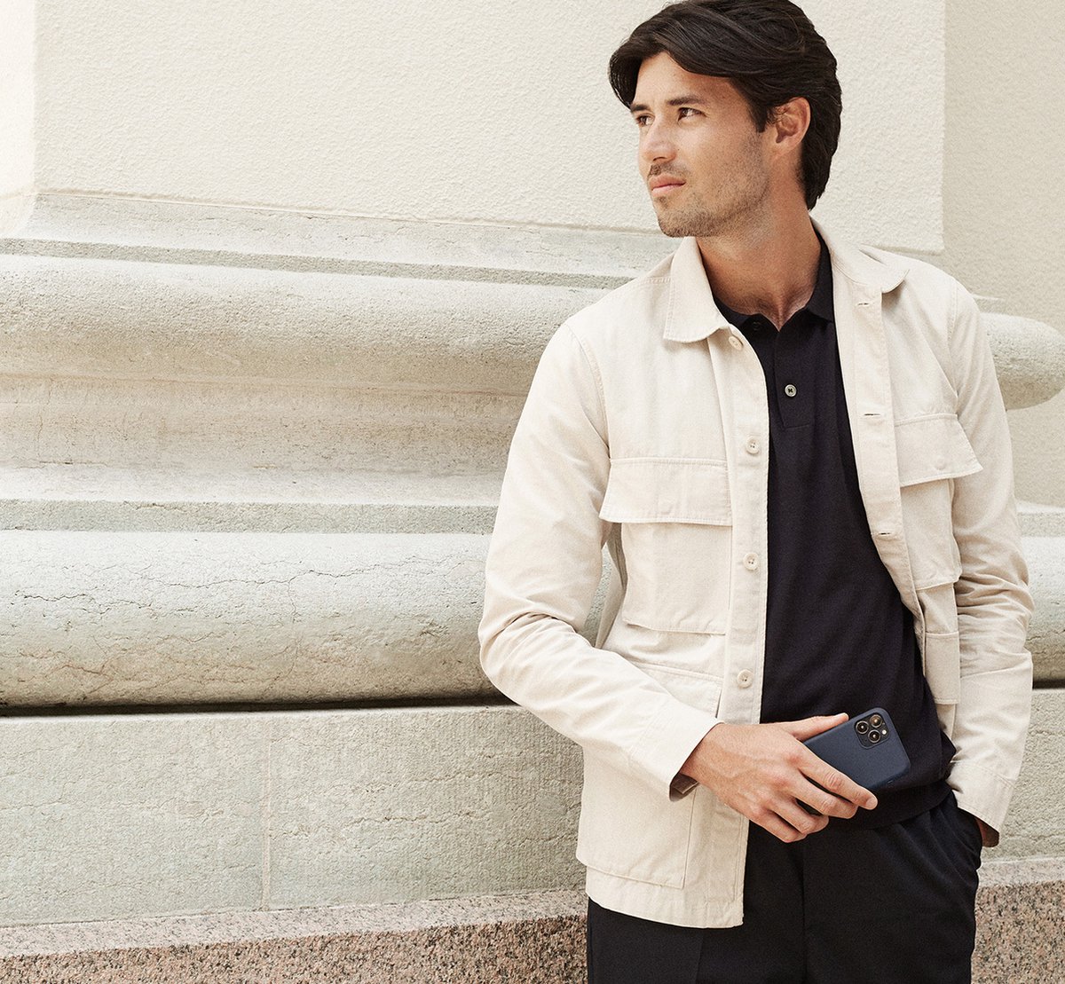 Nudient Thin Precise Case Samsung Galaxy S21 Plus V3 Midwinter - Blauw