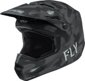 FLY Racing Kinetic S.E. Tactic Ece Helmet Grey Camo M - Maat M - Helm