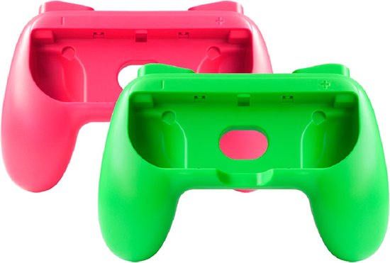 Set de support de poignée de manette pour Nintendo Switch Joy-Con (2  pièces) - Vert et... | bol.com