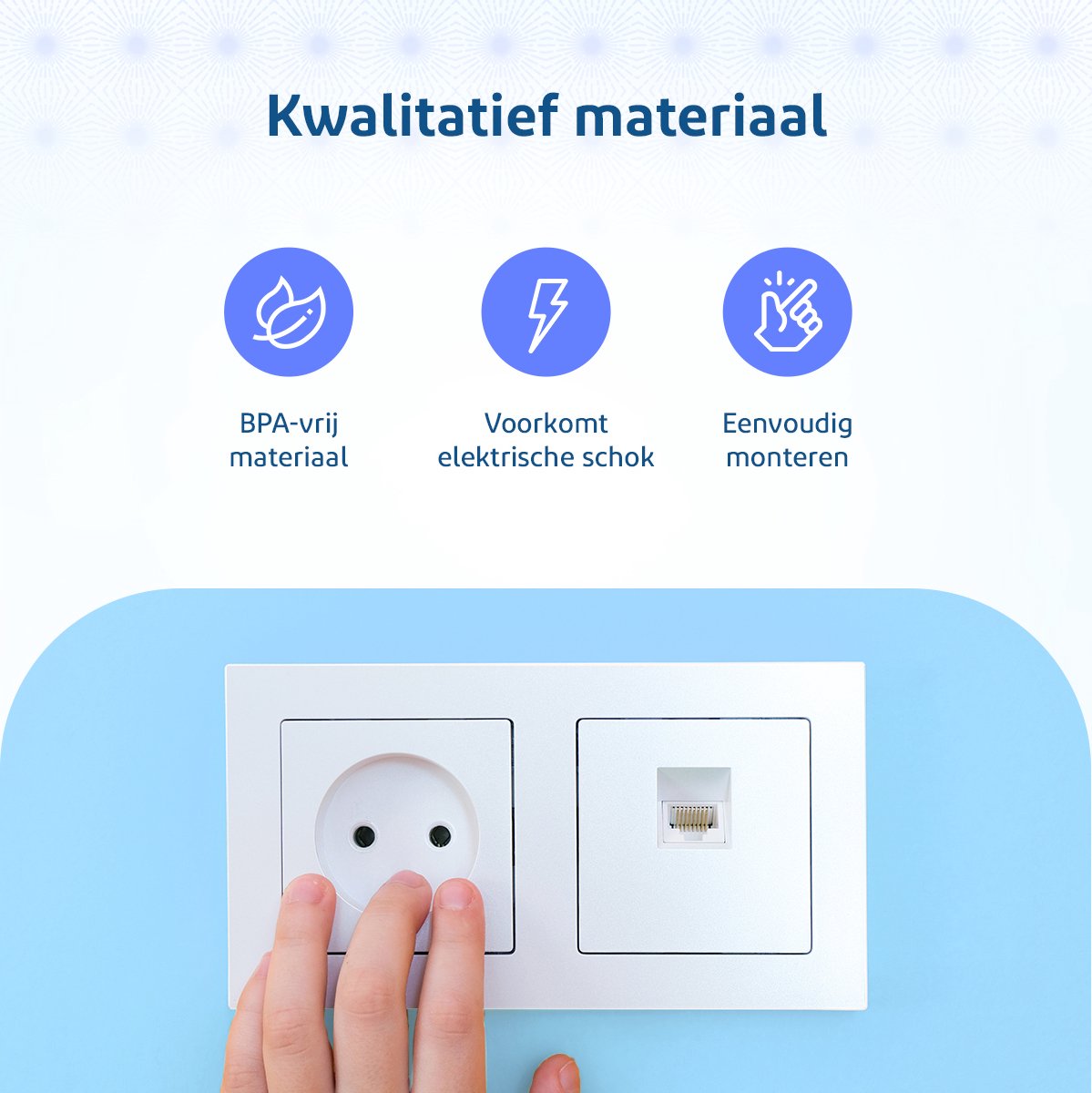 SafeStart Stopcontact Beveiliging Kinder & Baby Veiligheid Stopcontact Beschermers...