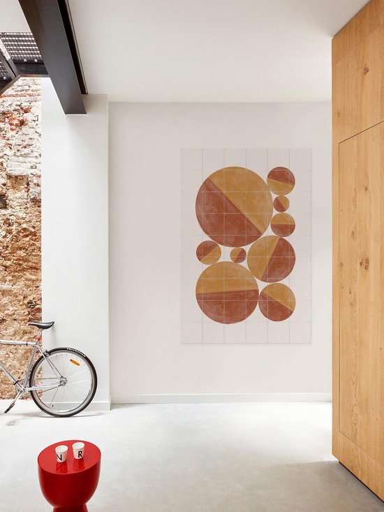 IXXI Burnt Orange Bols - Décoration murale - Abstrait - 80 x 60 cm