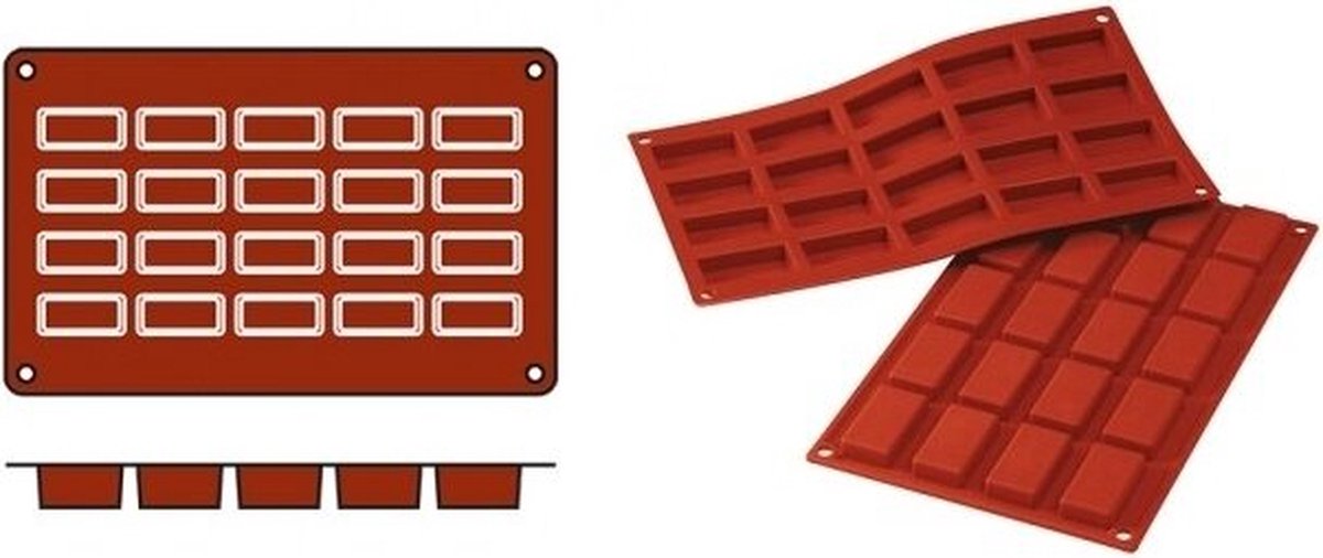 Bakmat Financiers (Cap.20St.) - SiliconFlex 070057